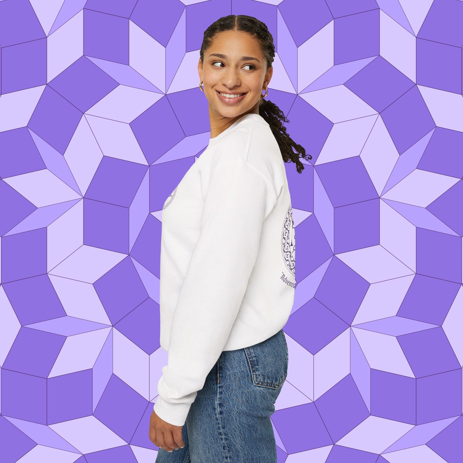 N.G.M. Logo Unisex Crewneck Sweatshirt - Image 8