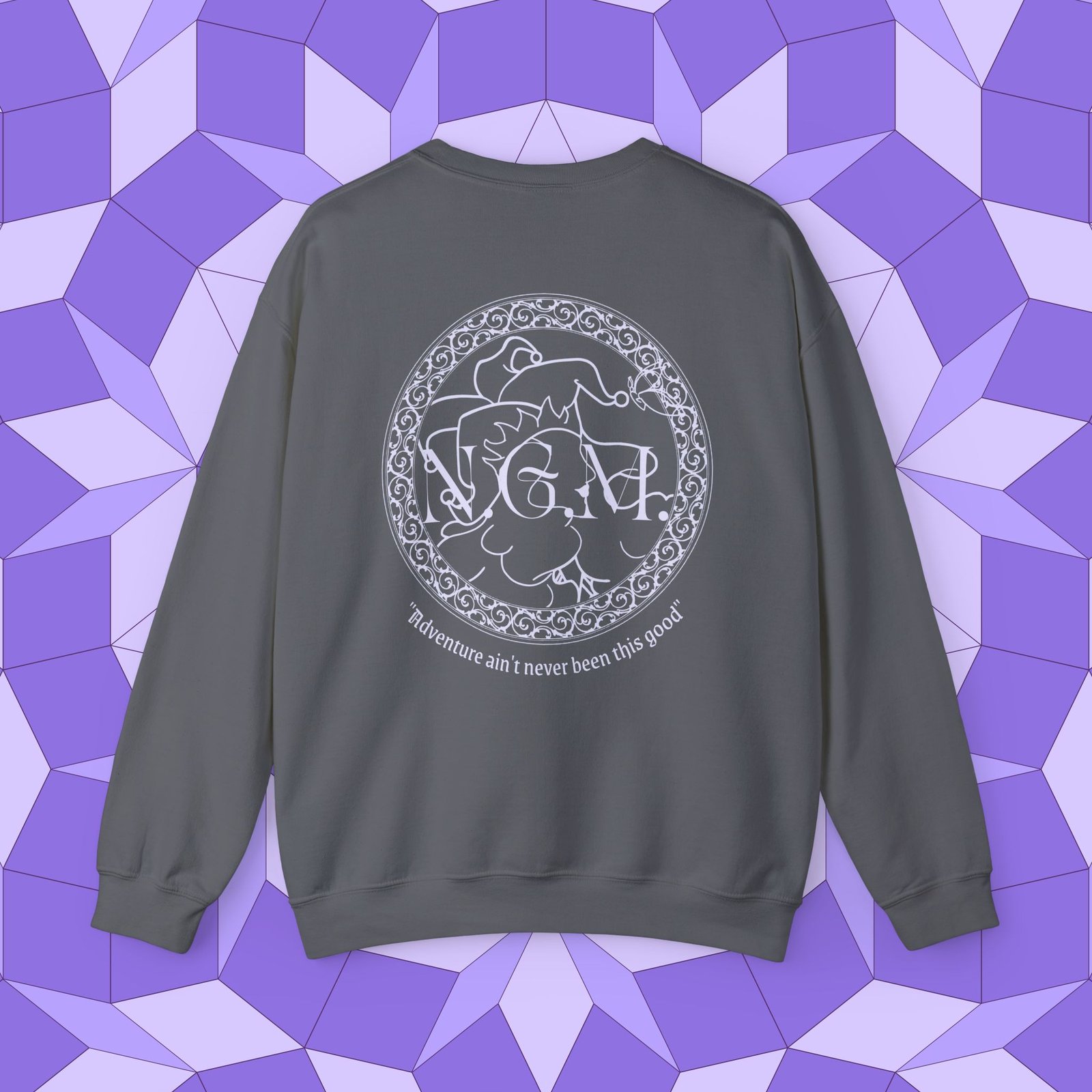 N.G.M. Logo Unisex Crewneck Sweatshirt - Image 2