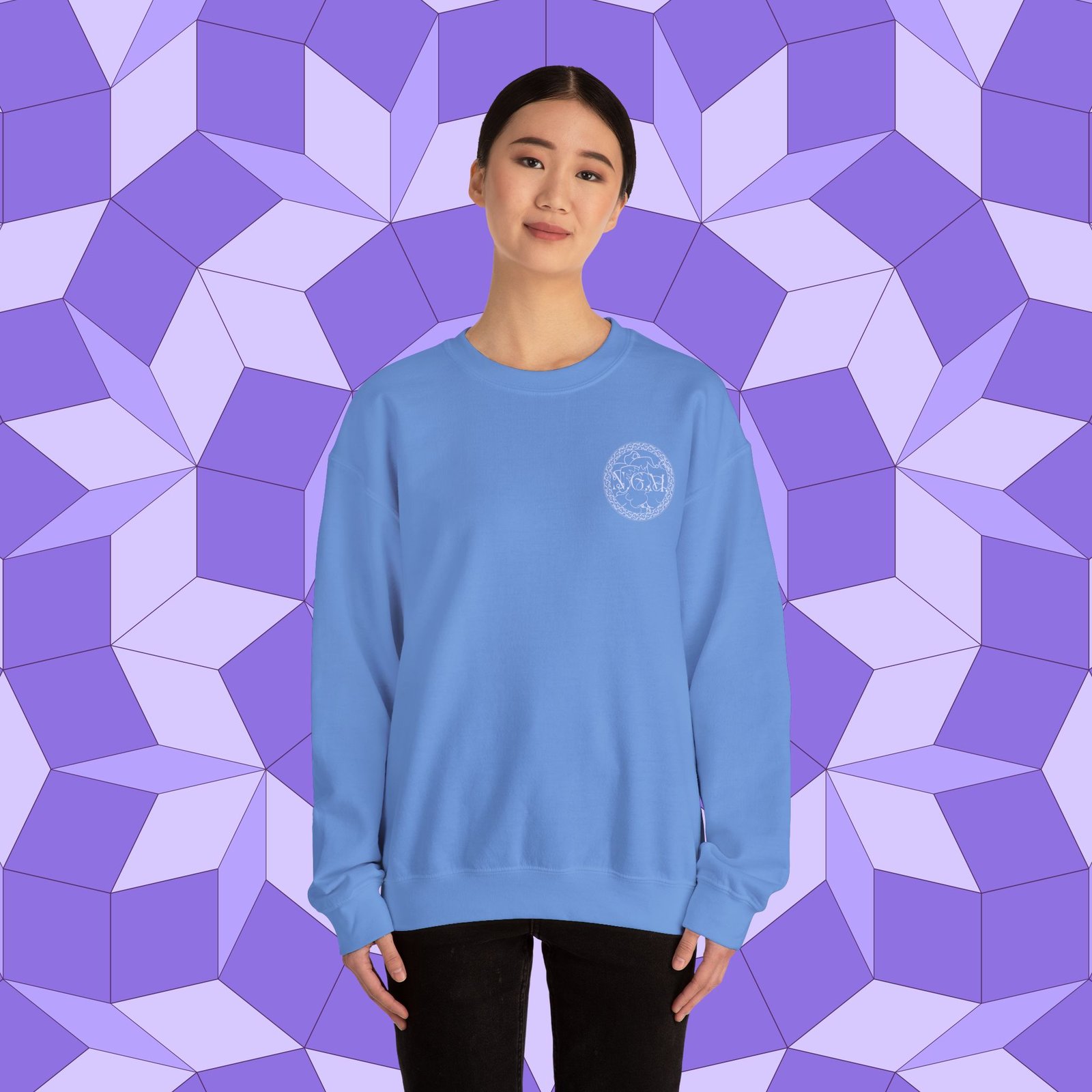 N.G.M. Logo Unisex Crewneck Sweatshirt - Image 24