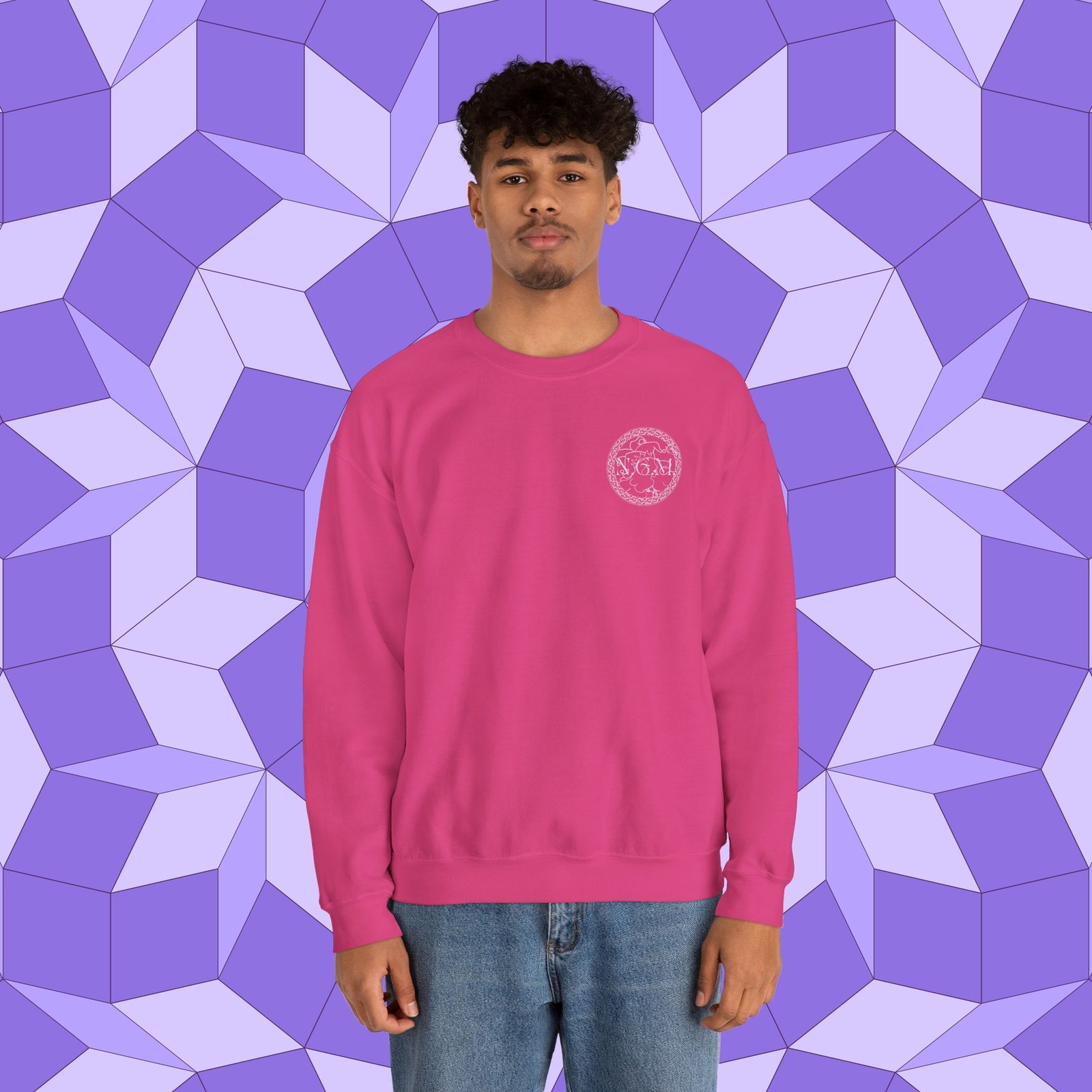 N.G.M. Logo Unisex Crewneck Sweatshirt - Image 42