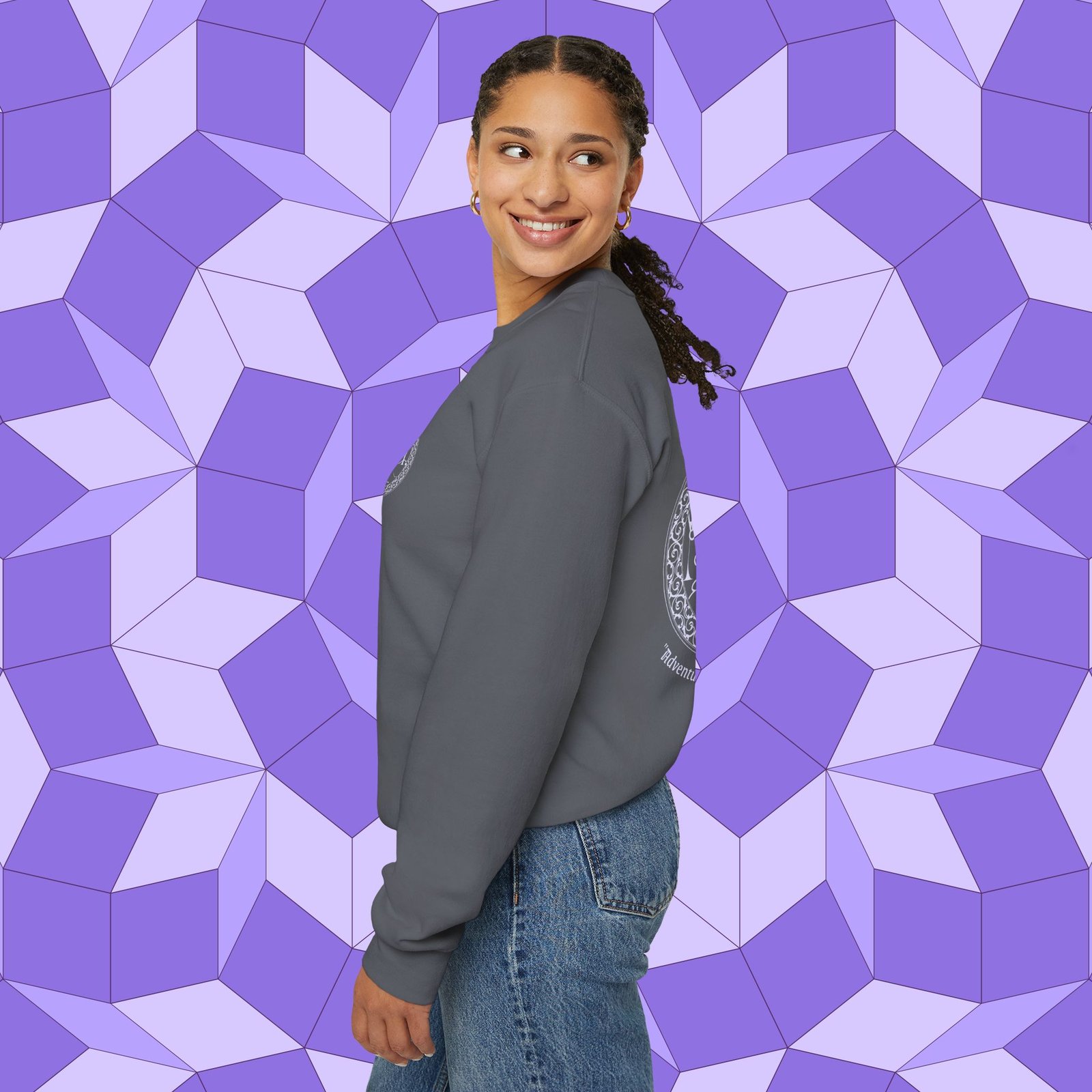 N.G.M. Logo Unisex Crewneck Sweatshirt - Image 4