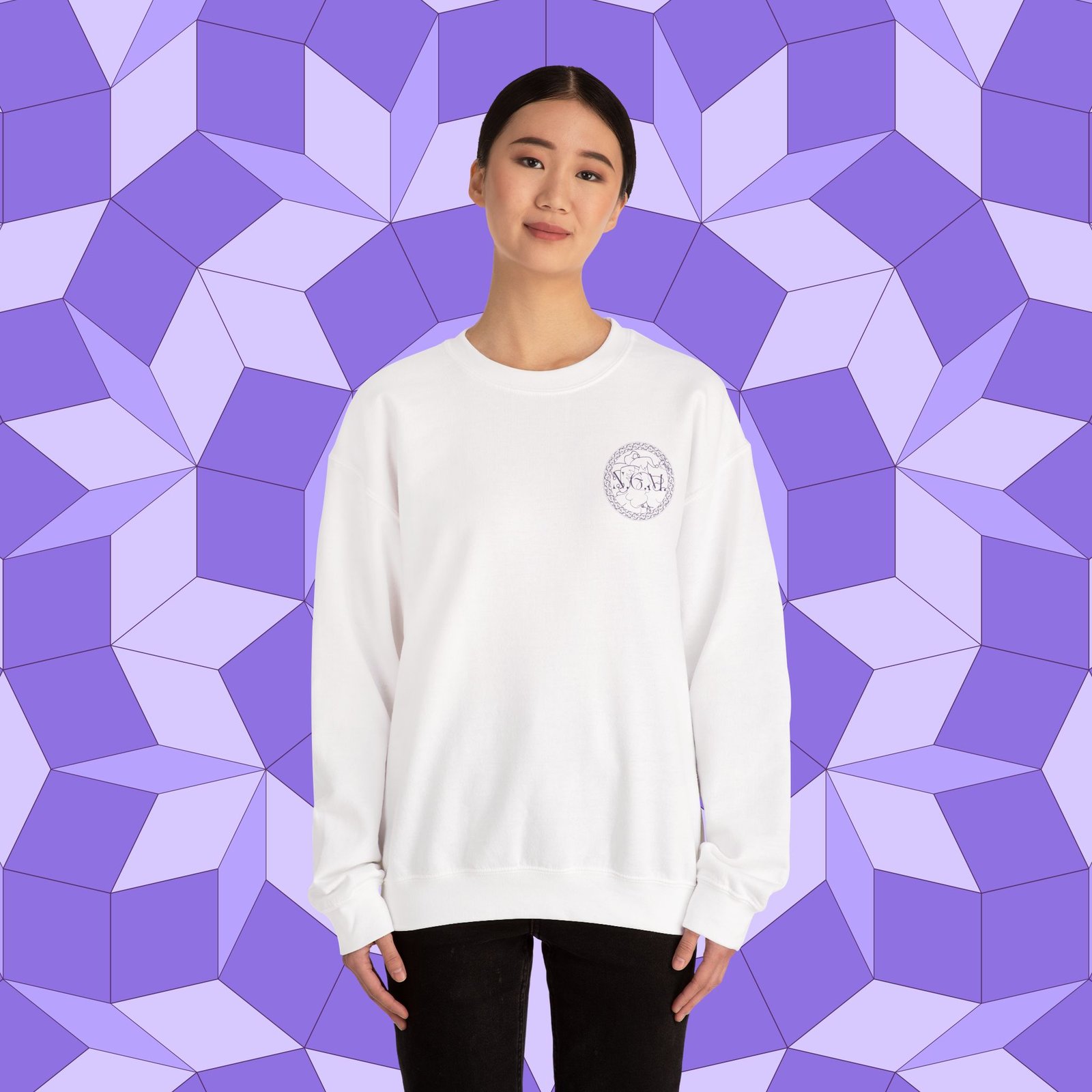 N.G.M. Logo Unisex Crewneck Sweatshirt - Image 10