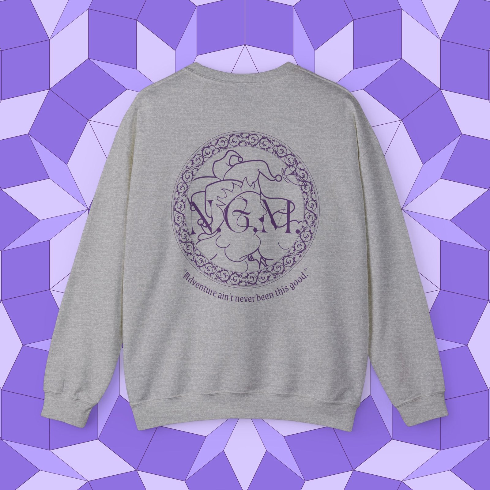 N.G.M. Logo Unisex Crewneck Sweatshirt - Image 17