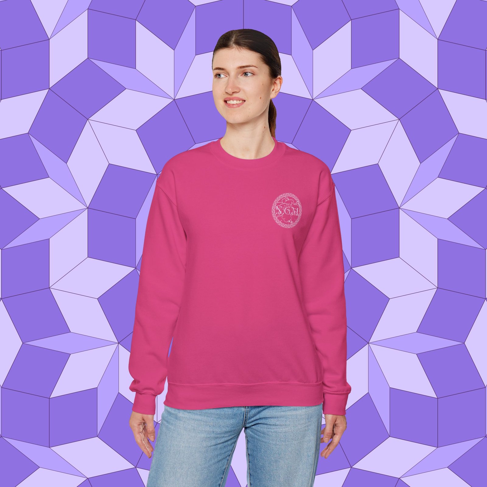 N.G.M. Logo Unisex Crewneck Sweatshirt - Image 43