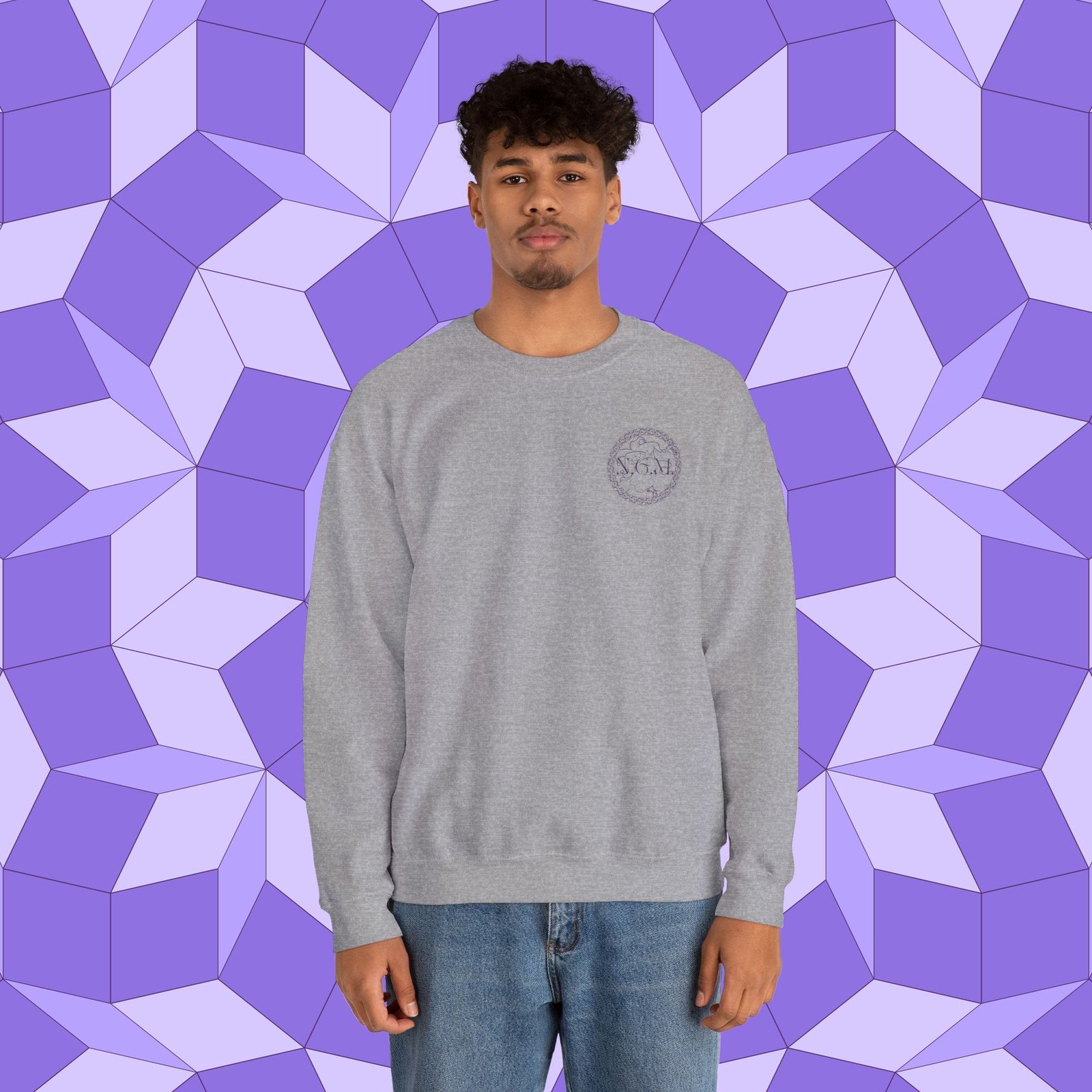 N.G.M. Logo Unisex Crewneck Sweatshirt - Image 20