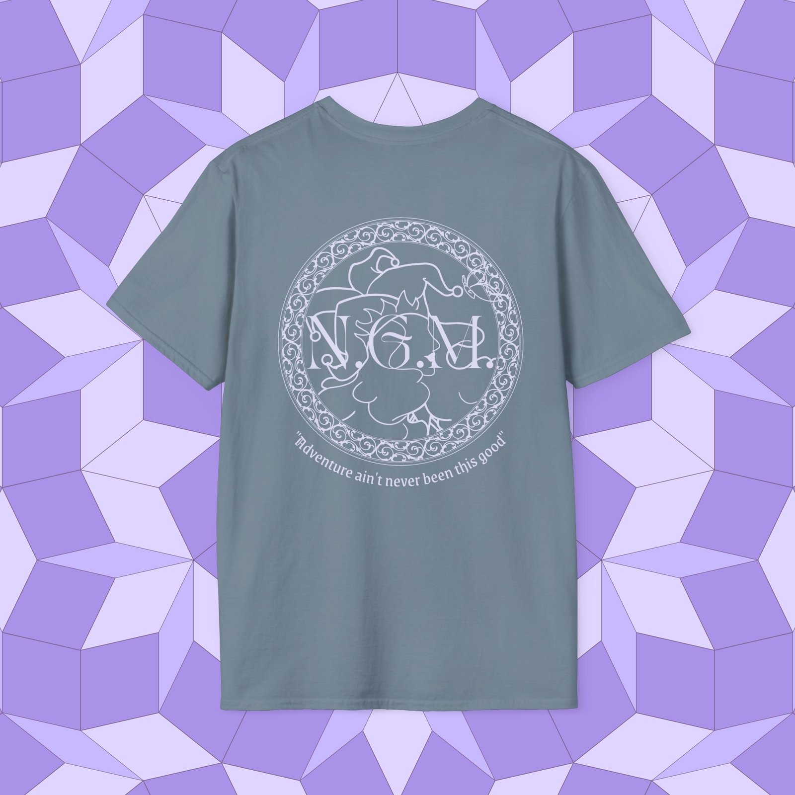 N.G.M. Logo Unisex T-Shirt - Image 36