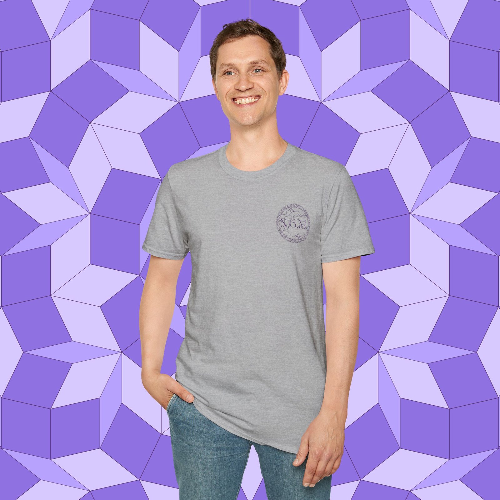 N.G.M. Logo Unisex T-Shirt - Image 34