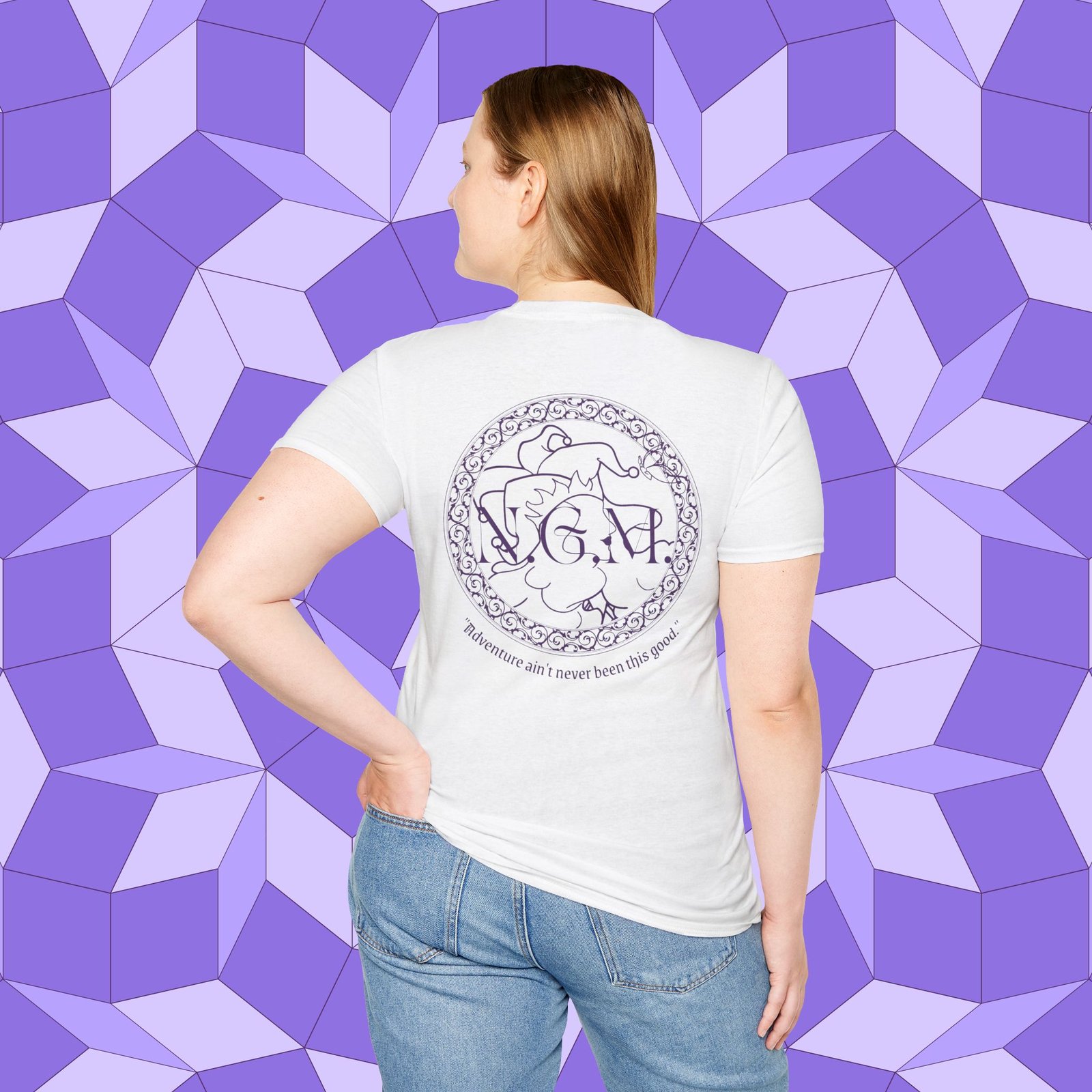 N.G.M. Logo Unisex T-Shirt - Image 15