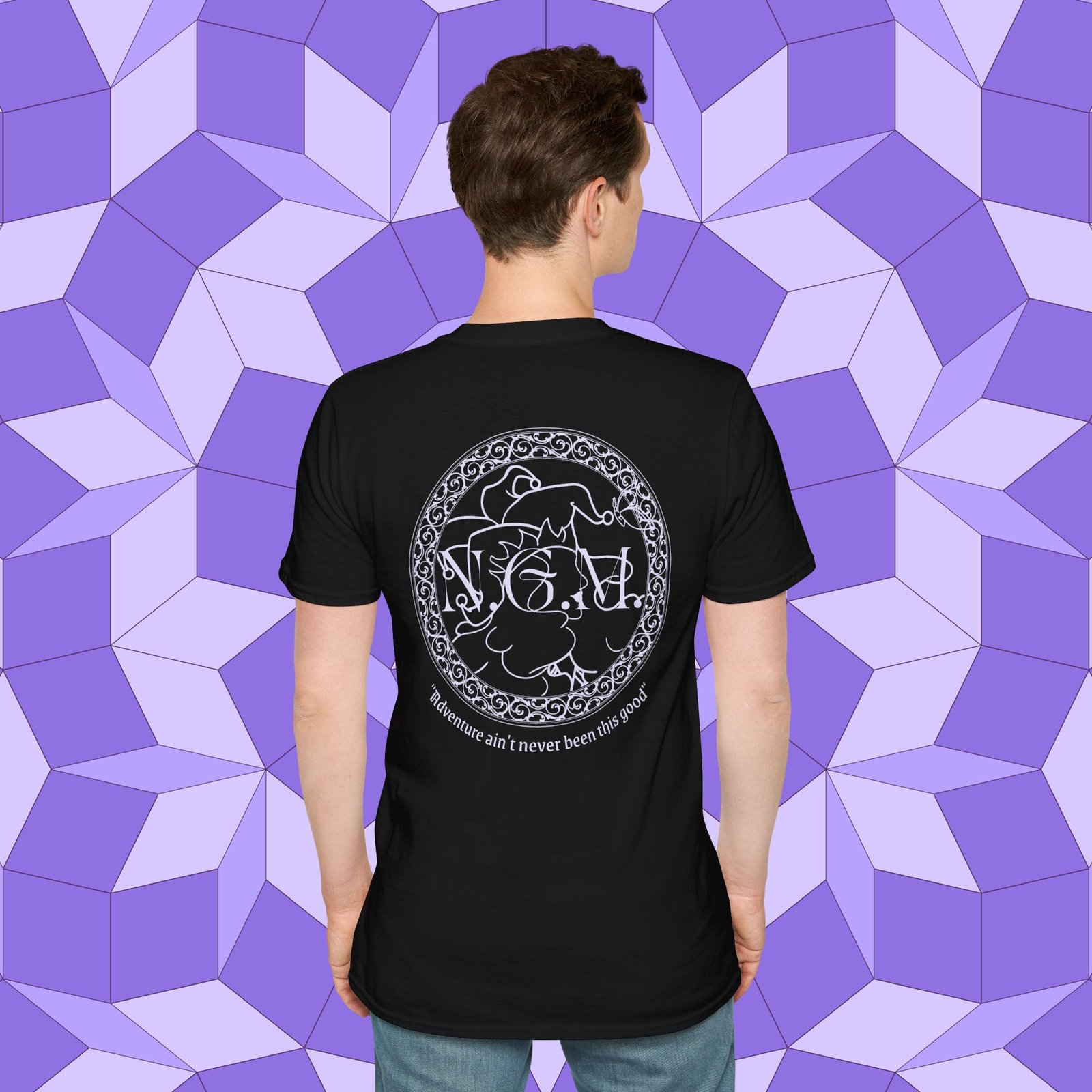 N.G.M. Logo Unisex T-Shirt - Image 24