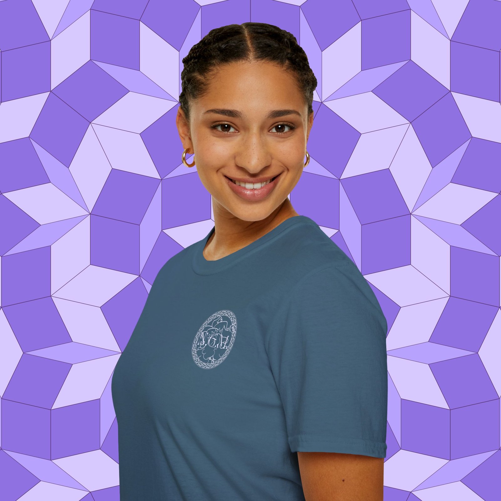 N.G.M. Logo Unisex T-Shirt - Image 48