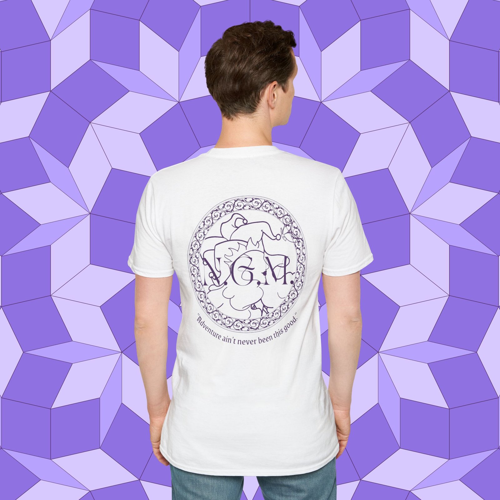 N.G.M. Logo Unisex T-Shirt - Image 16