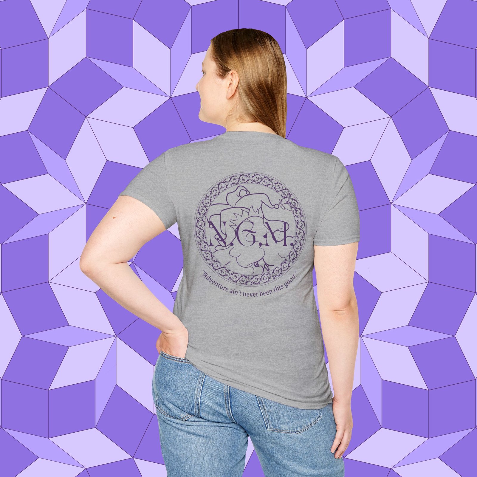 N.G.M. Logo Unisex T-Shirt - Image 33