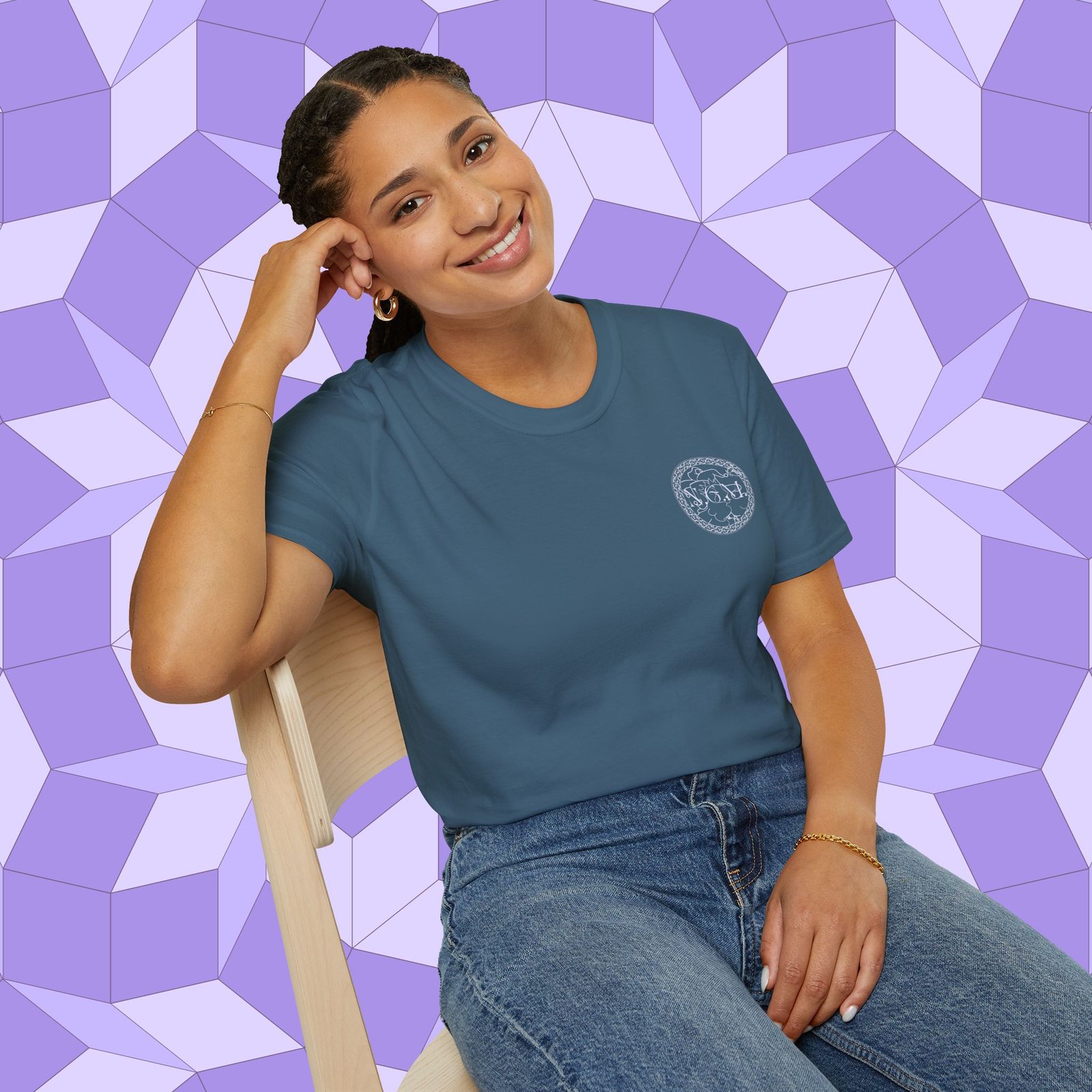 N.G.M. Logo Unisex T-Shirt - Image 49