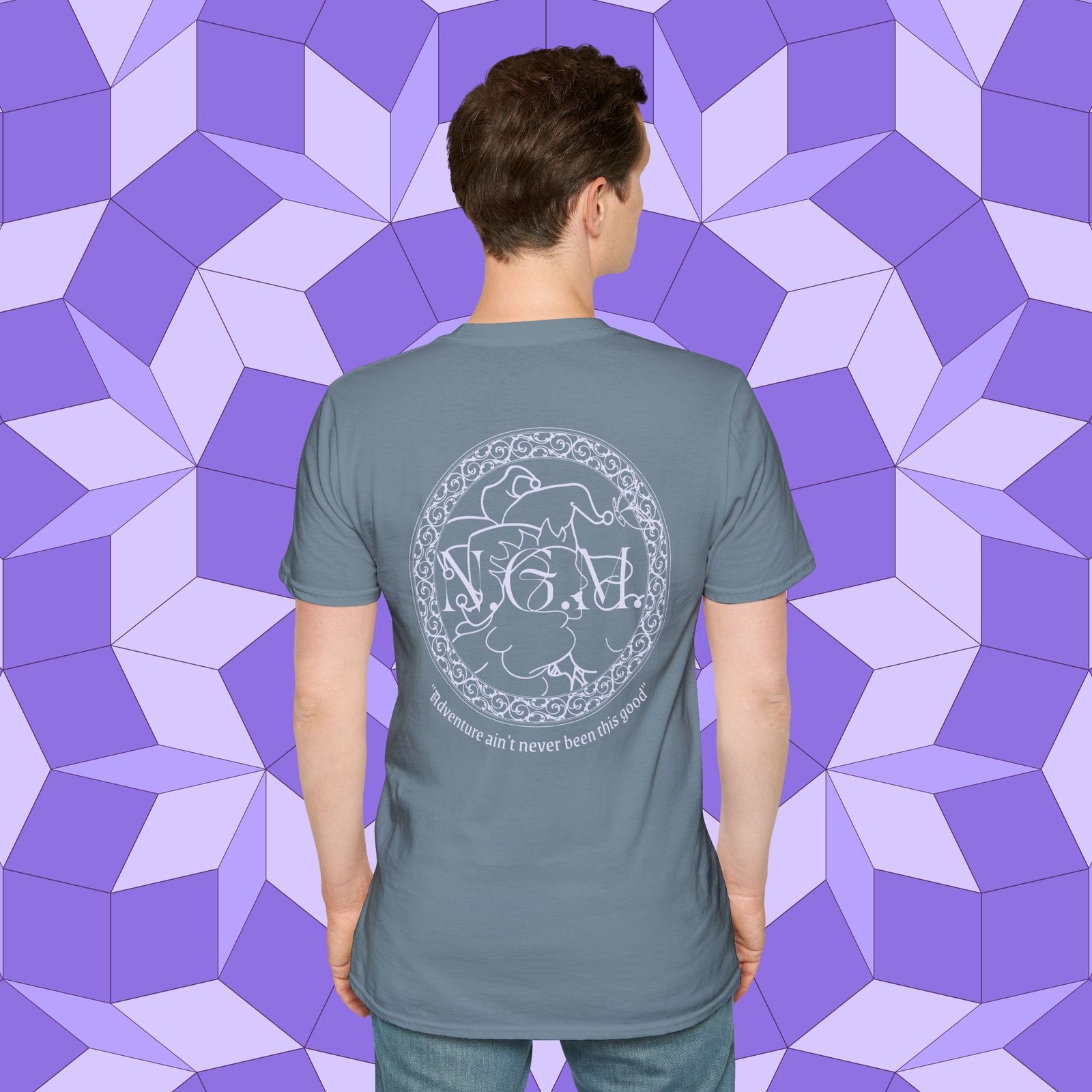 N.G.M. Logo Unisex T-Shirt - Image 42