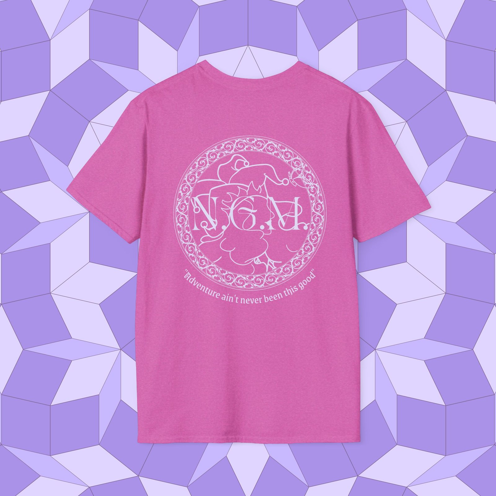 N.G.M. Logo Unisex T-Shirt - Image 61