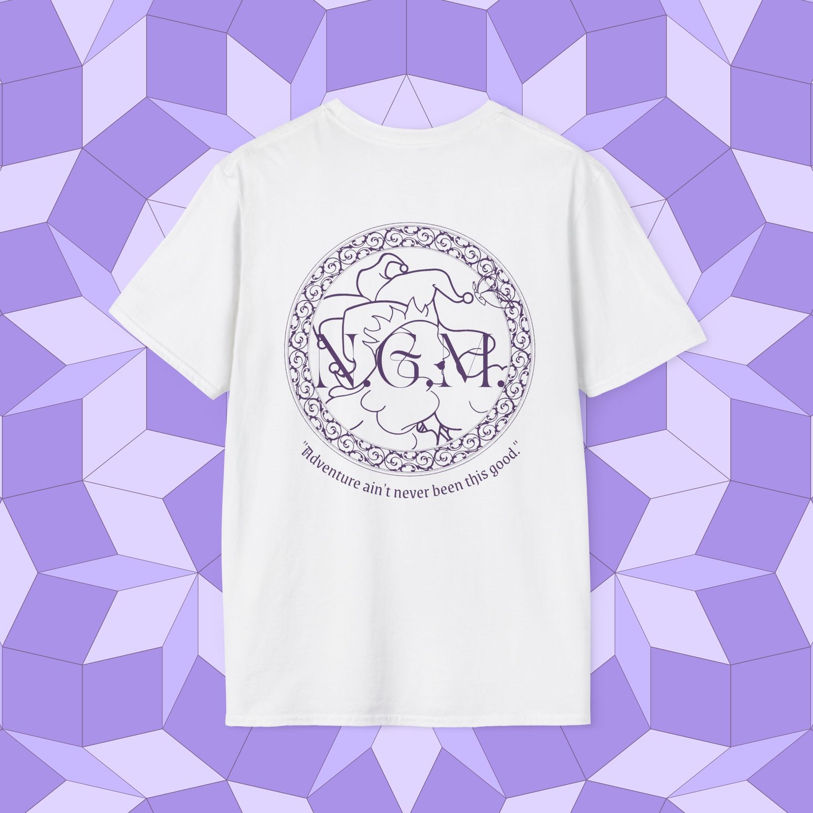 N.G.M. Logo Unisex T-Shirt - Image 10