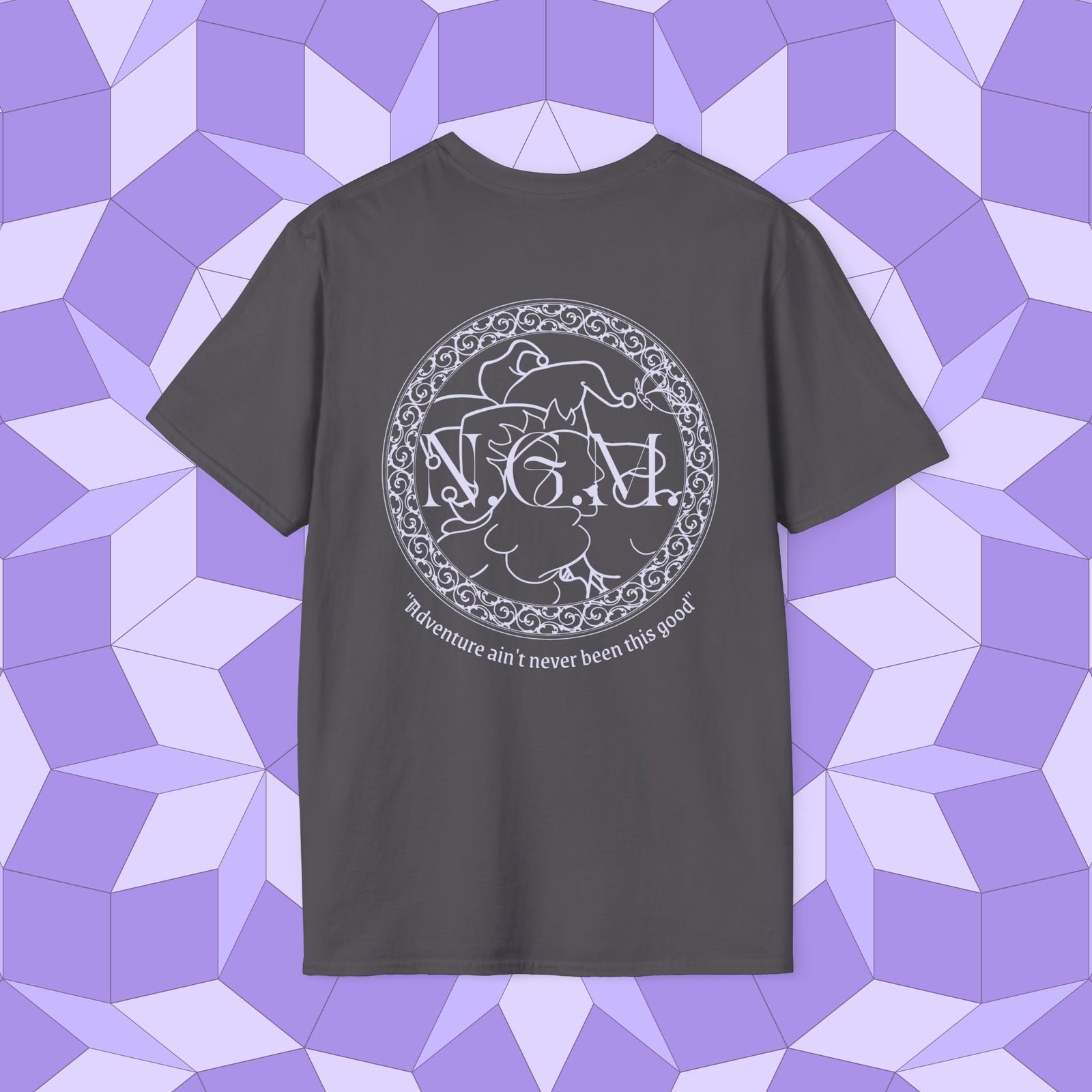 N.G.M. Logo Unisex T-Shirt - Image 3