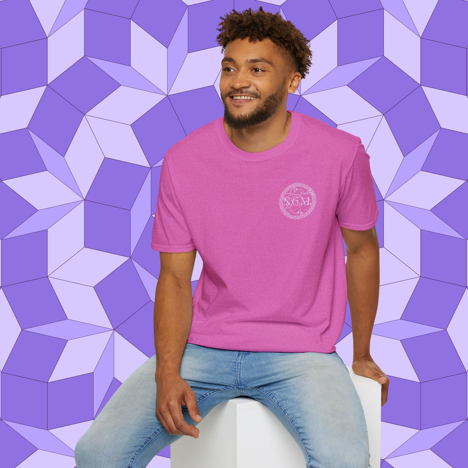 N.G.M. Logo Unisex T-Shirt - Image 65