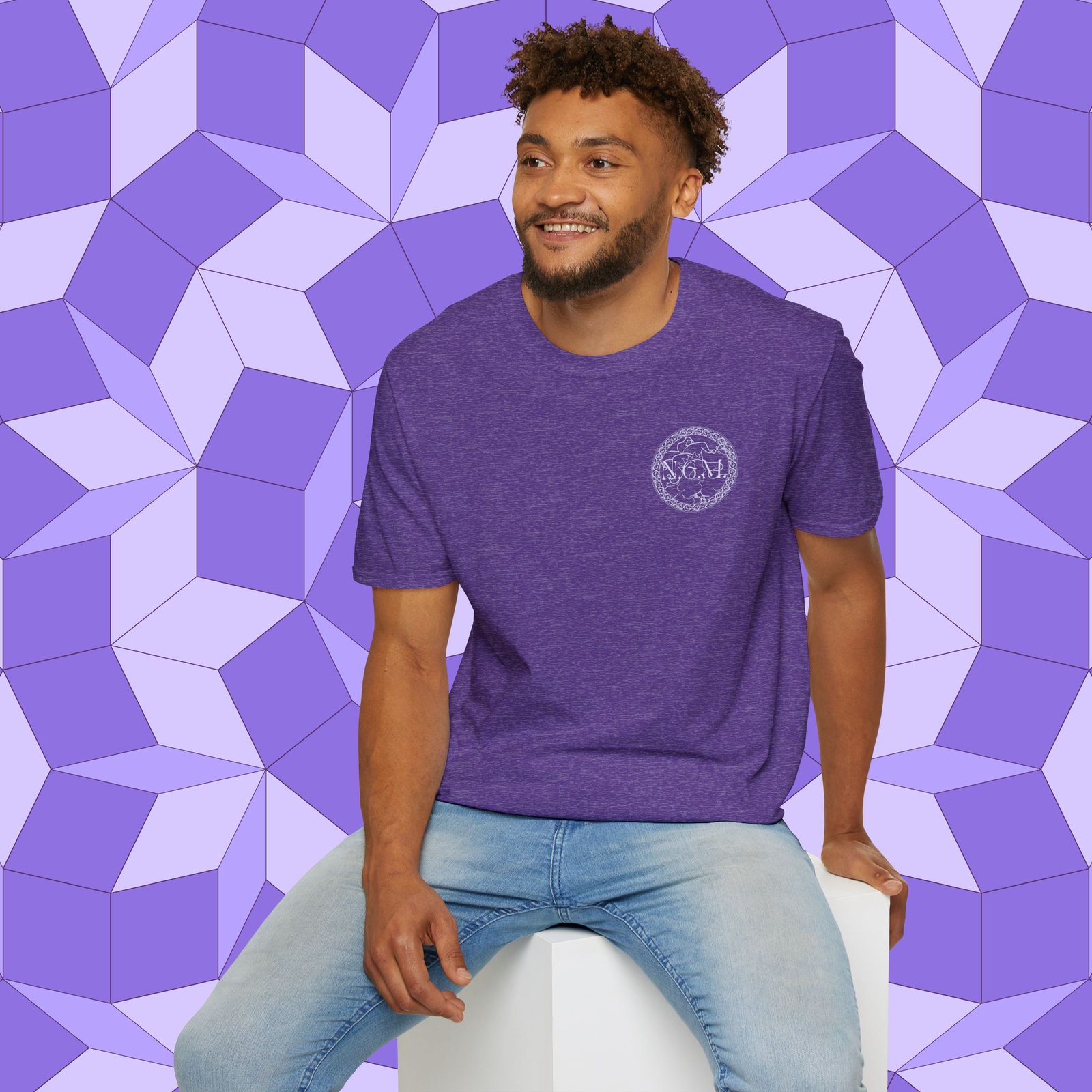 N.G.M. Logo Unisex T-Shirt - Image 57