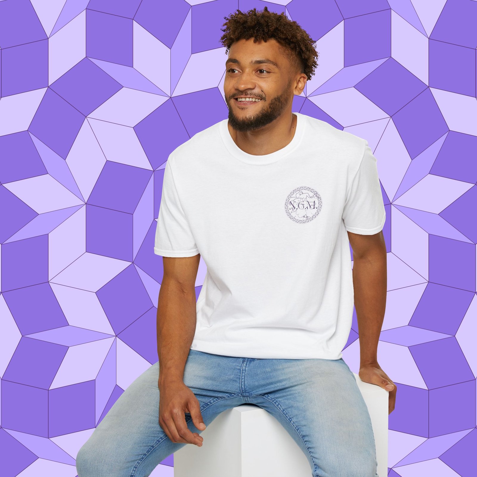 N.G.M. Logo Unisex T-Shirt - Image 14