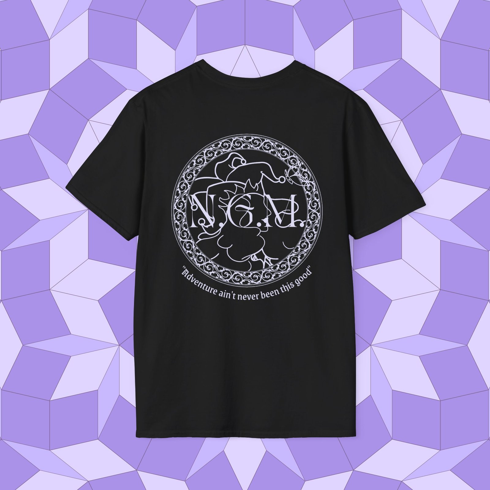 N.G.M. Logo Unisex T-Shirt - Image 19
