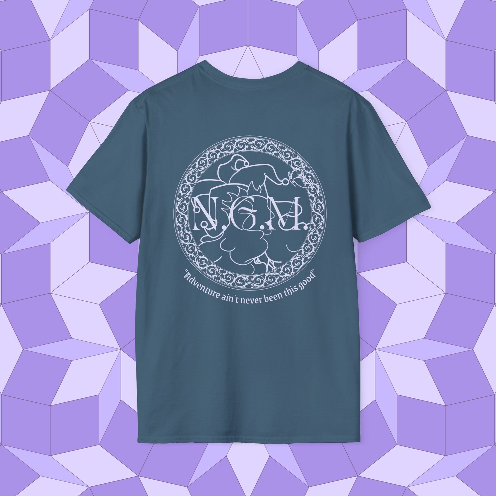 N.G.M. Logo Unisex T-Shirt - Image 45