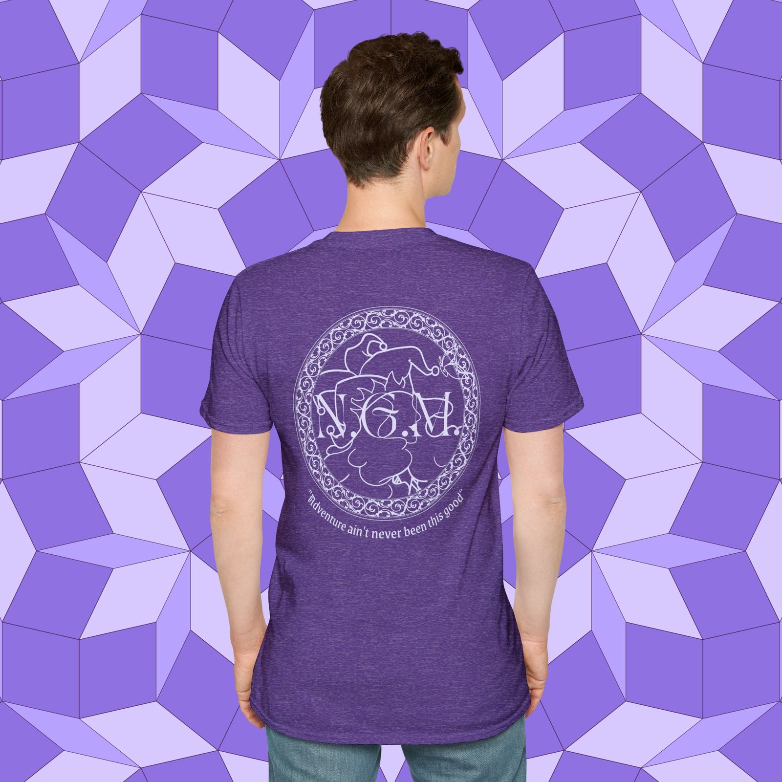 N.G.M. Logo Unisex T-Shirt - Image 59