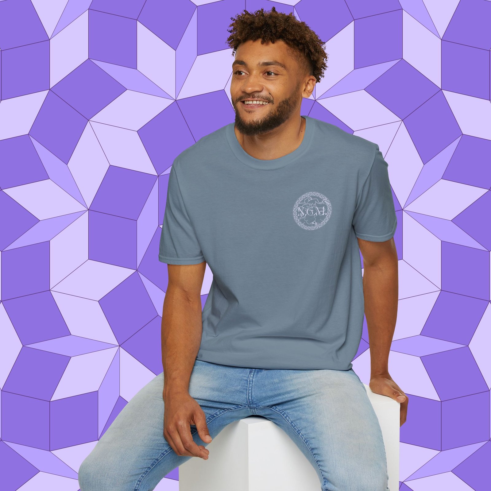 N.G.M. Logo Unisex T-Shirt - Image 41