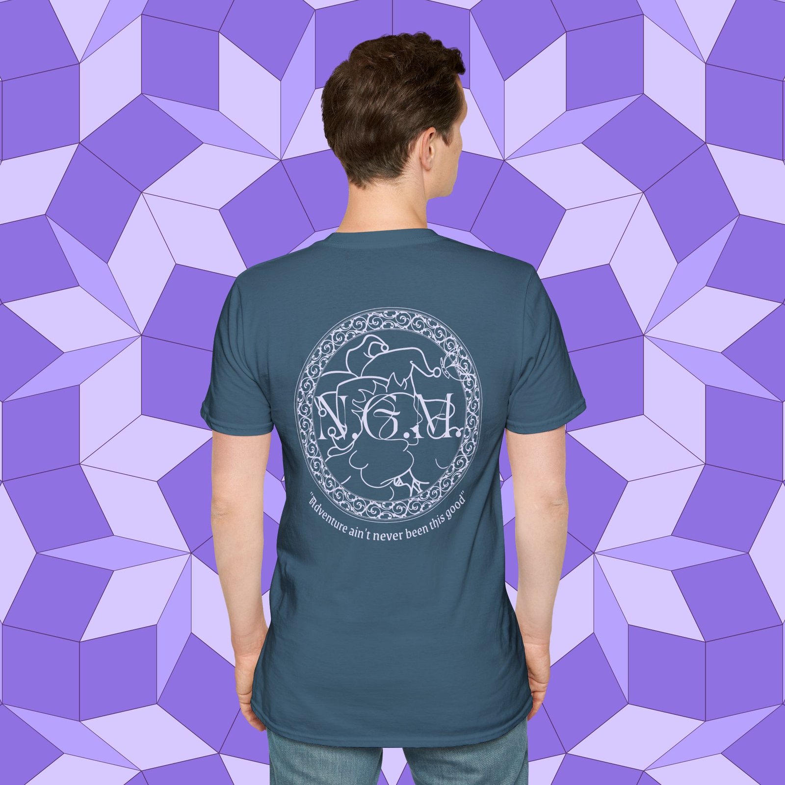 N.G.M. Logo Unisex T-Shirt - Image 50