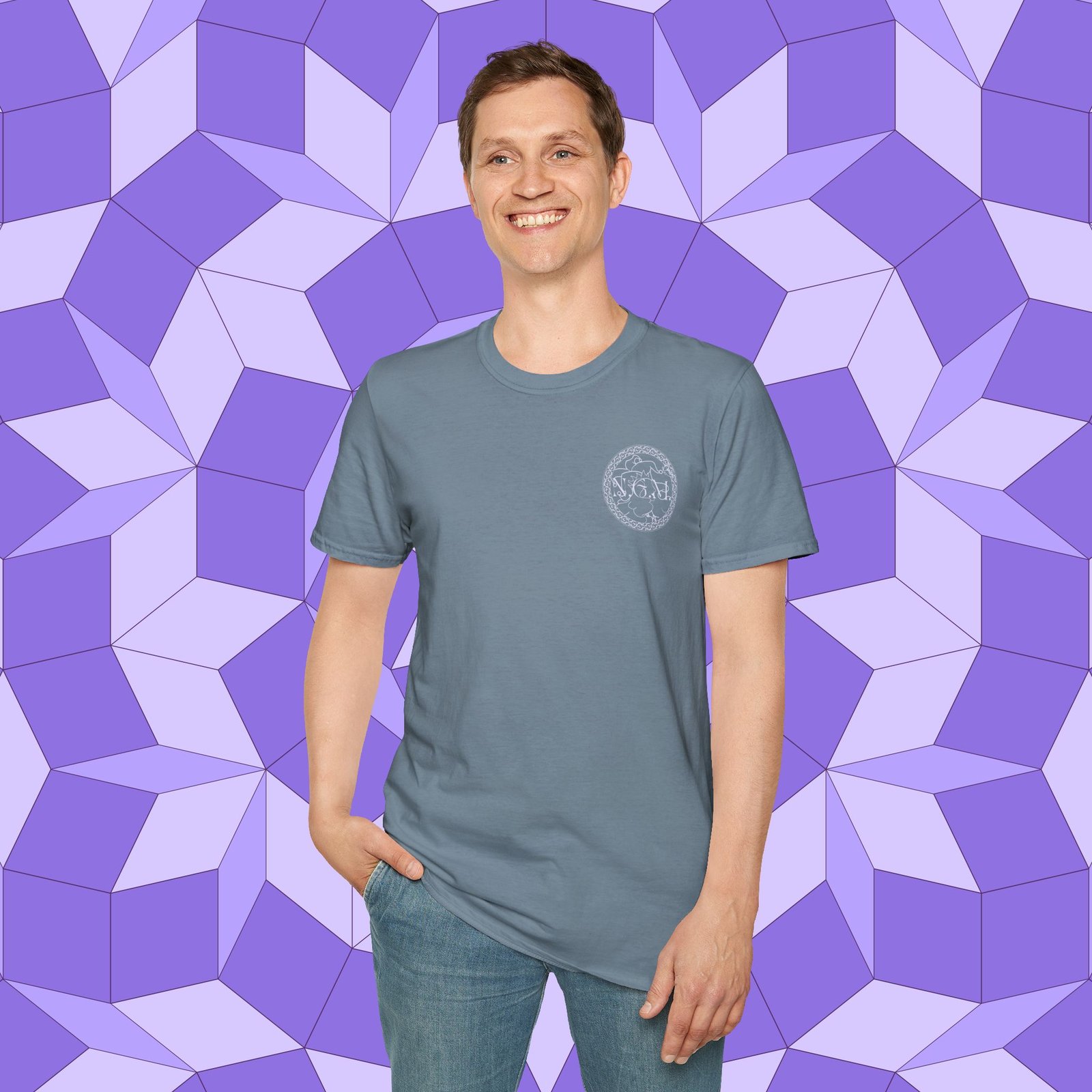 N.G.M. Logo Unisex T-Shirt - Image 43