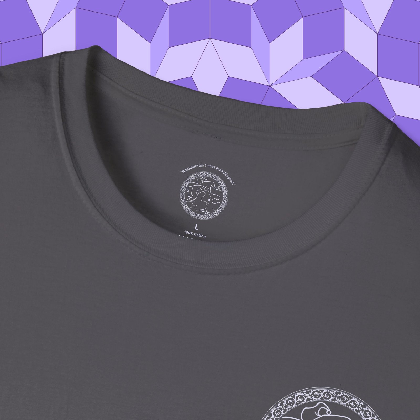 N.G.M. Logo Unisex T-Shirt - Image 4