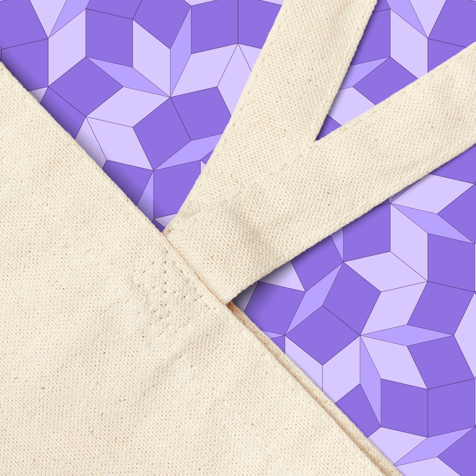 N.G.M. Rabbit Cotton Canvas Tote Bag - Image 8