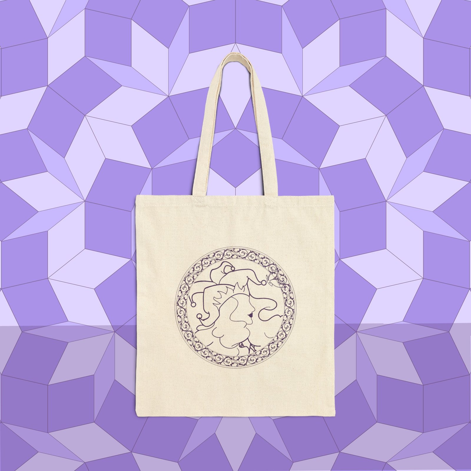 N.G.M. Rabbit Cotton Canvas Tote Bag - Image 2