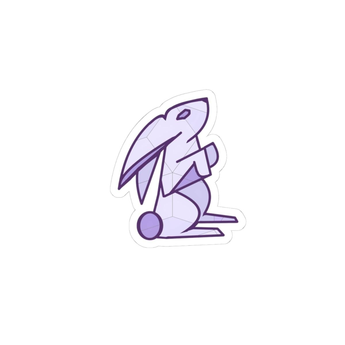 N.G.M. Rabbit Kiss-Cut Sticker - Image 4