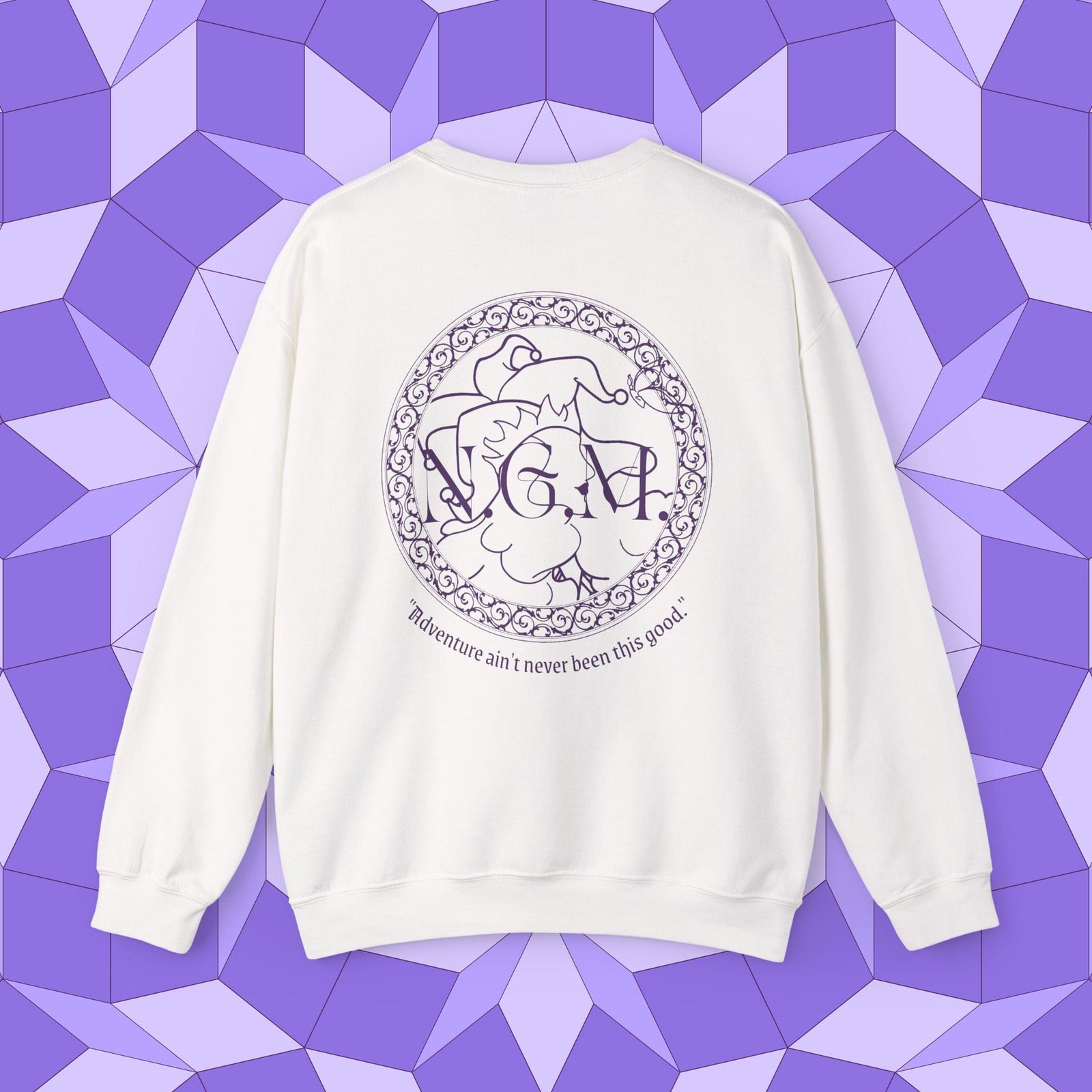 N.G.M. Logo Unisex  Crewneck Sweatshirt - Image 7