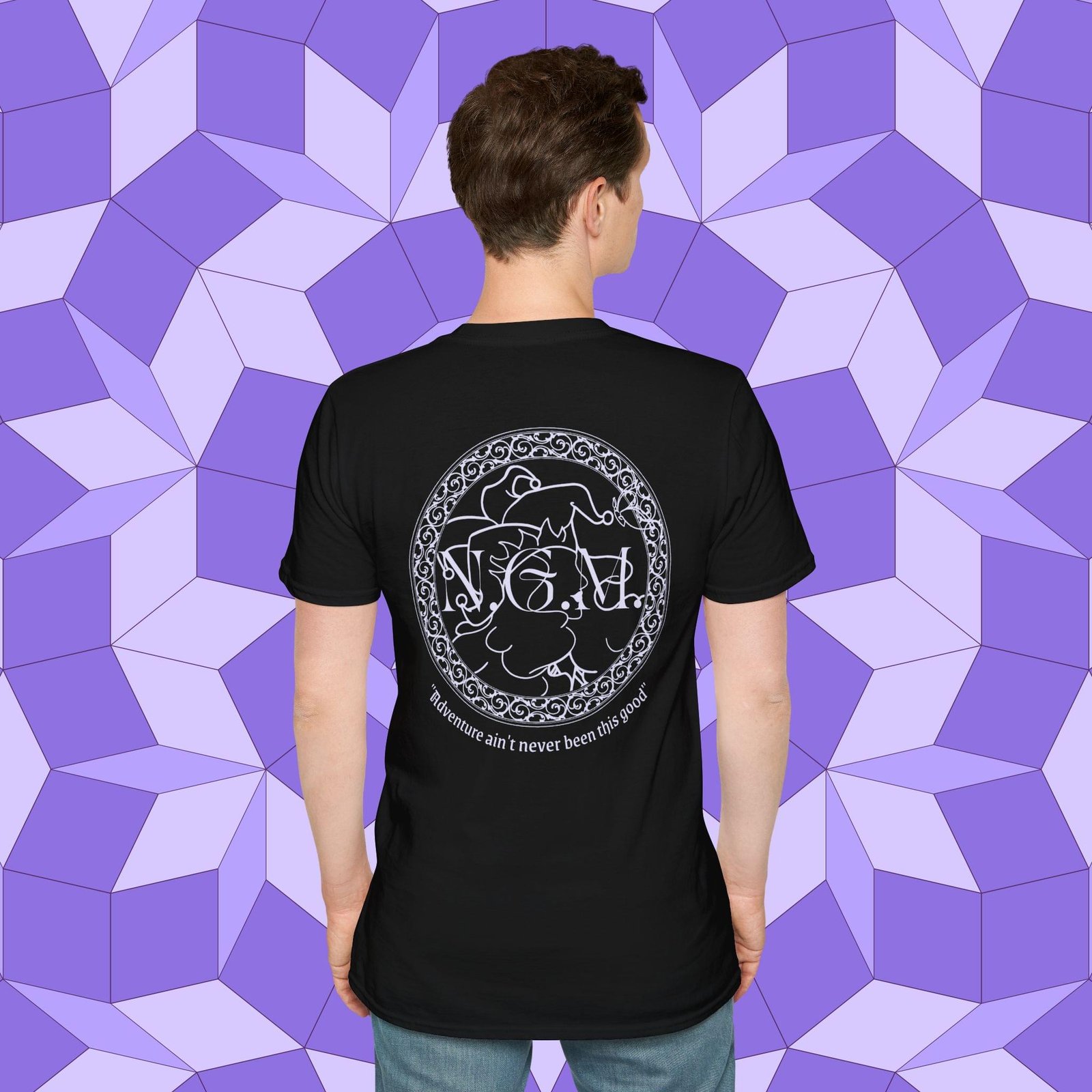 N.G.M. Logo Unisex T-Shirt - Image 24