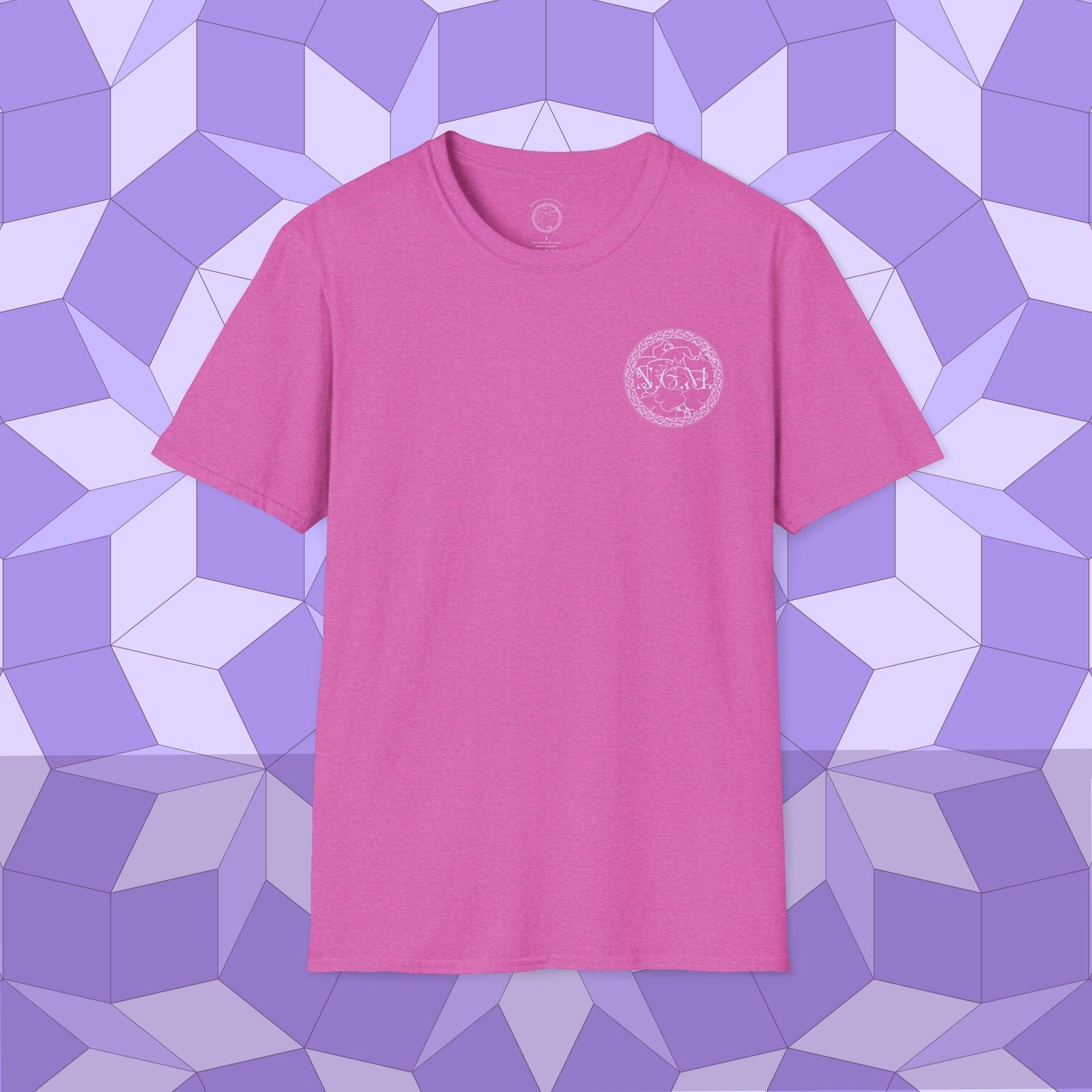 N.G.M. Logo Unisex T-Shirt - Image 60