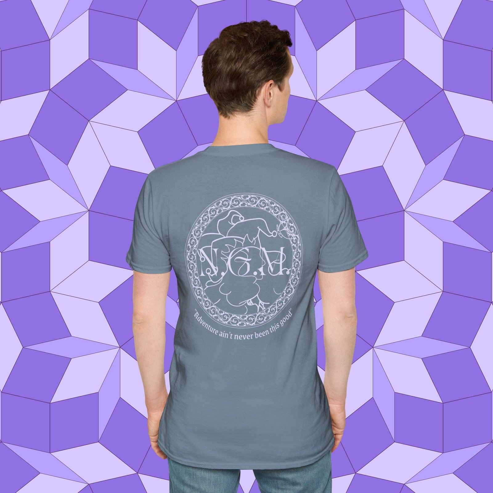 N.G.M. Logo Unisex T-Shirt - Image 42