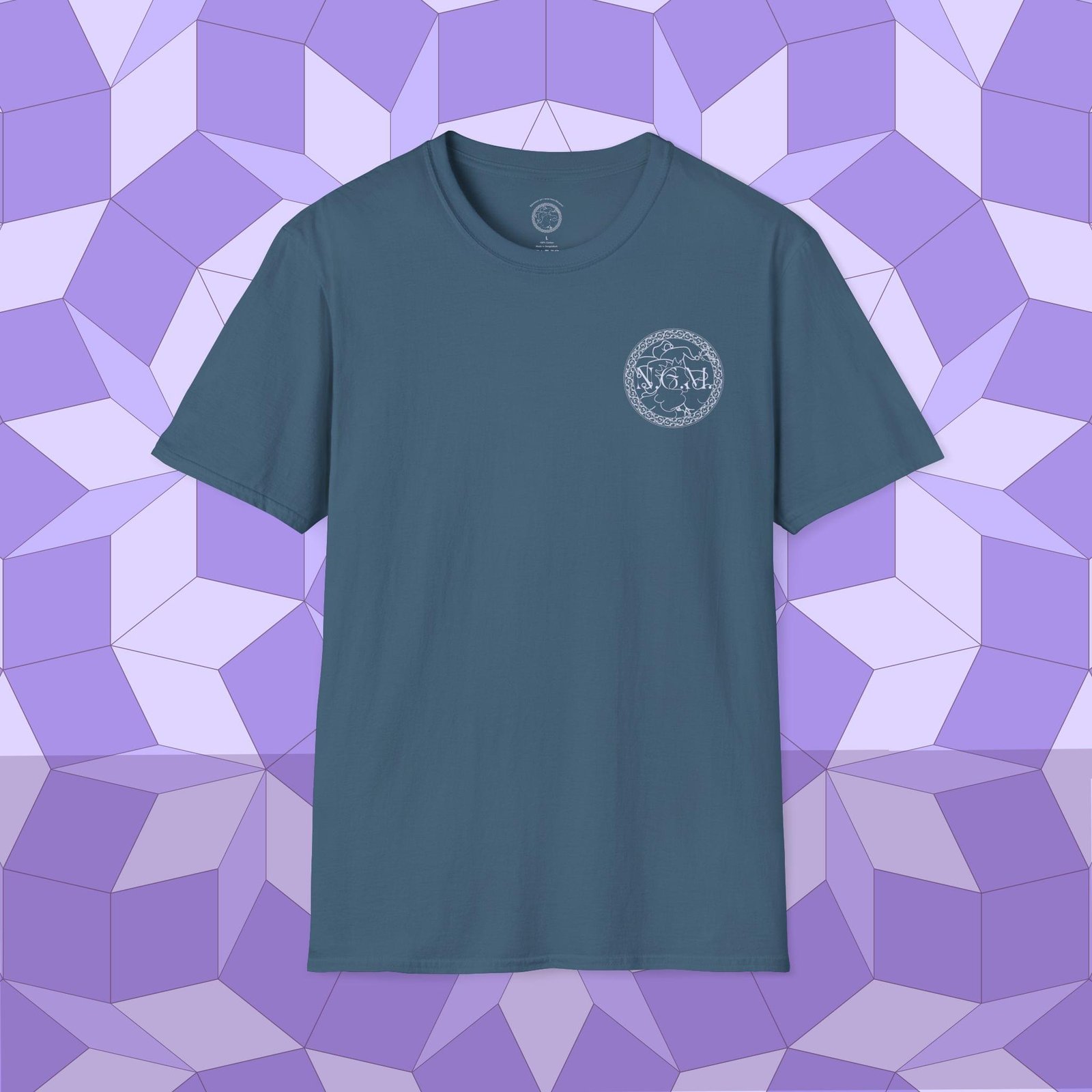 N.G.M. Logo Unisex T-Shirt - Image 44