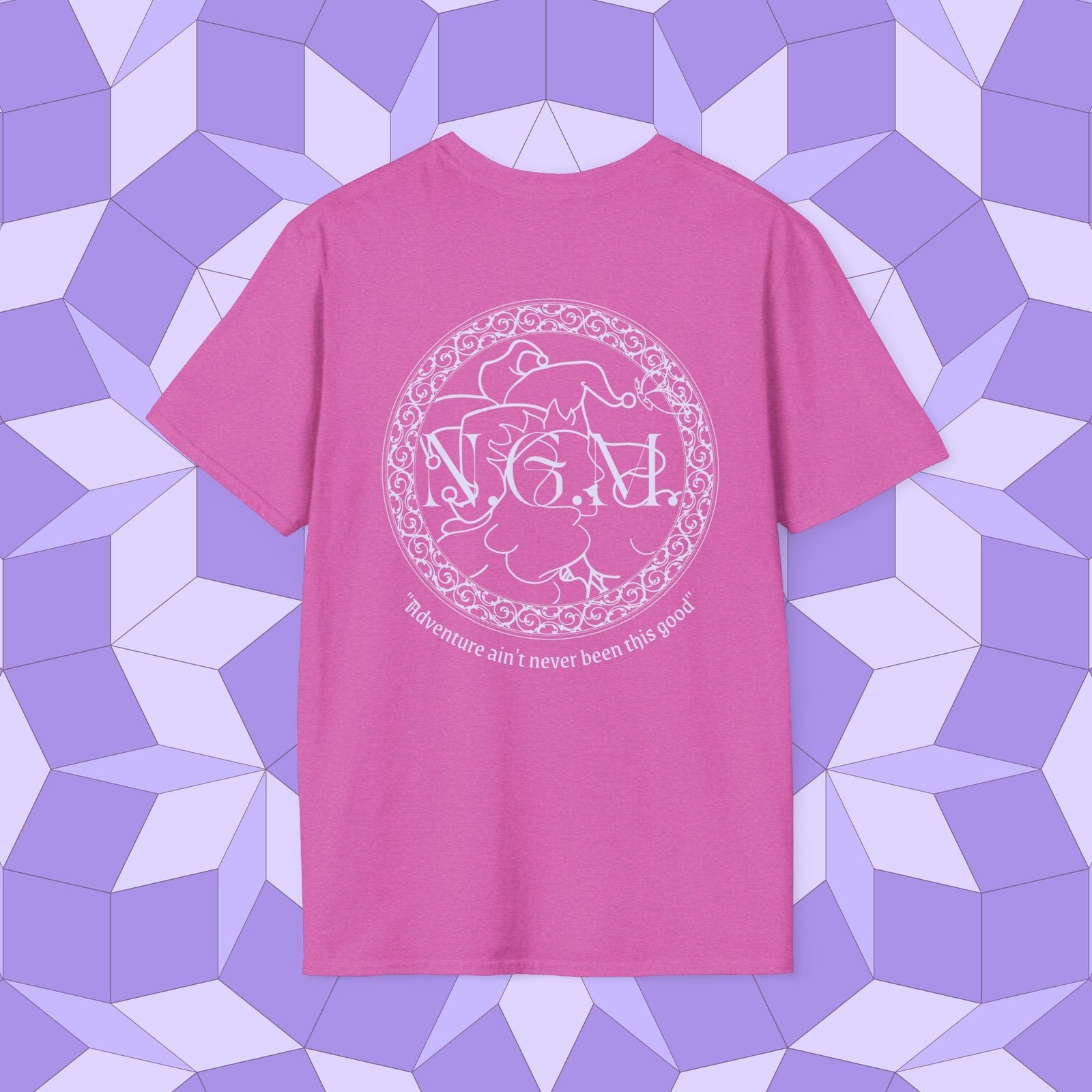N.G.M. Logo Unisex T-Shirt - Image 61