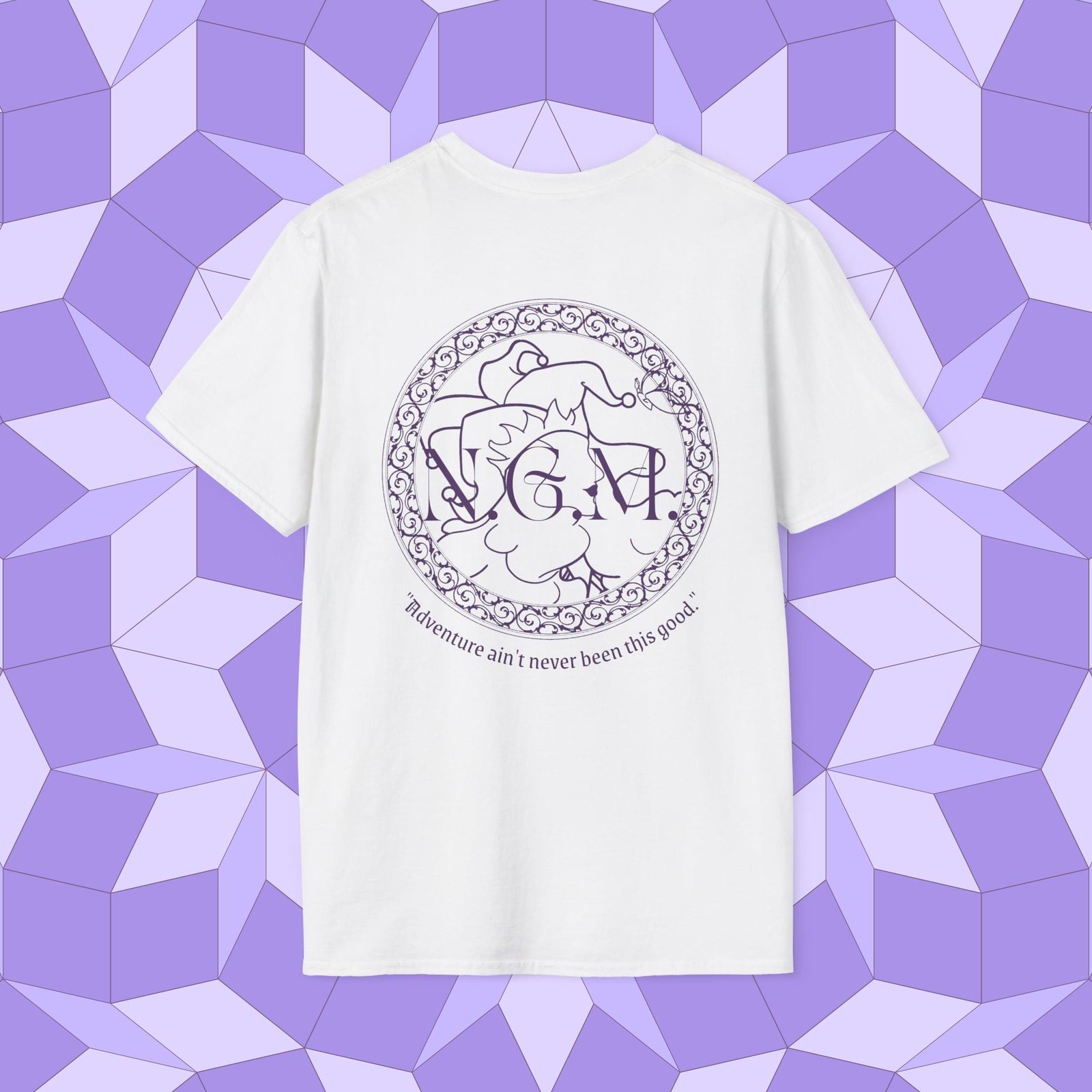 N.G.M. Logo Unisex T-Shirt - Image 10