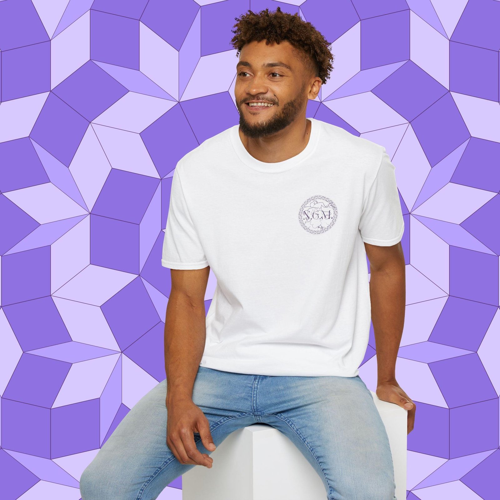 N.G.M. Logo Unisex T-Shirt - Image 14