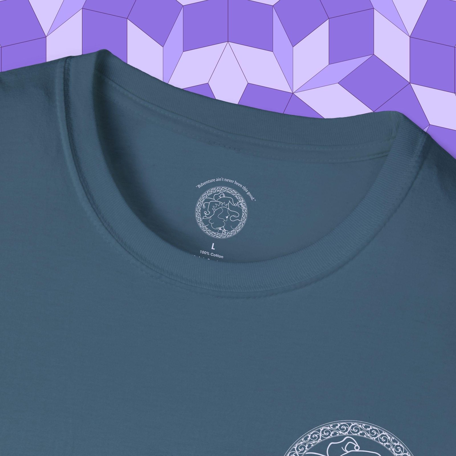 N.G.M. Logo Unisex T-Shirt - Image 46