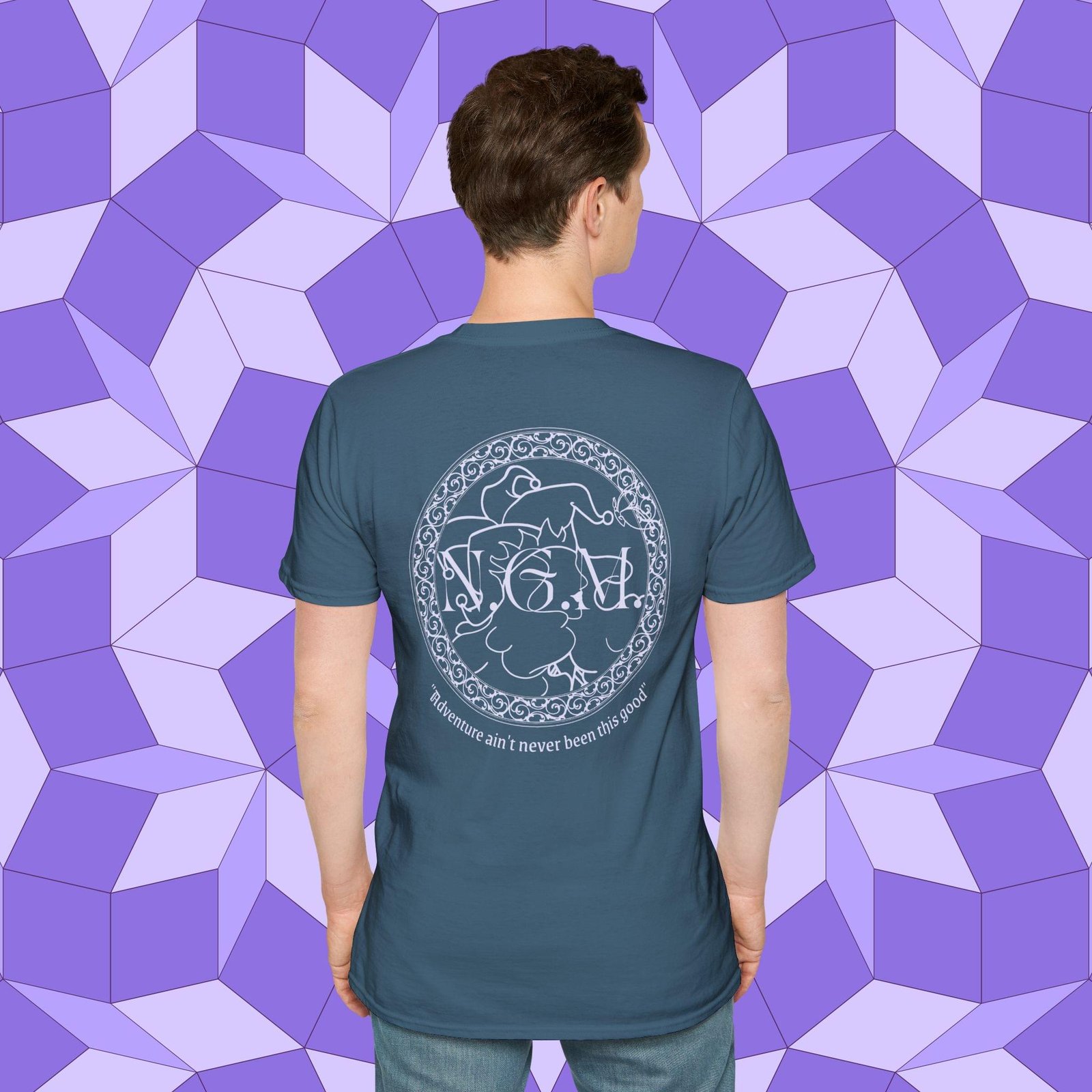 N.G.M. Logo Unisex T-Shirt - Image 50