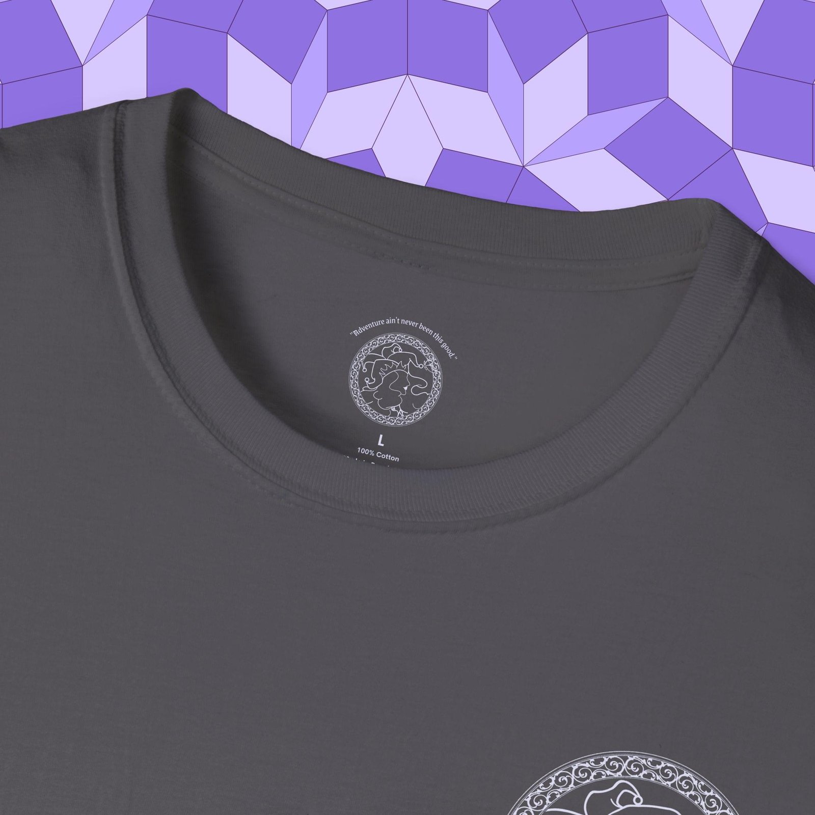 N.G.M. Logo Unisex T-Shirt - Image 4